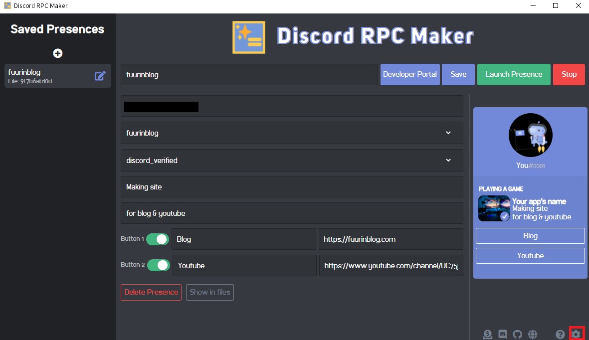 Discord rpc как сделать